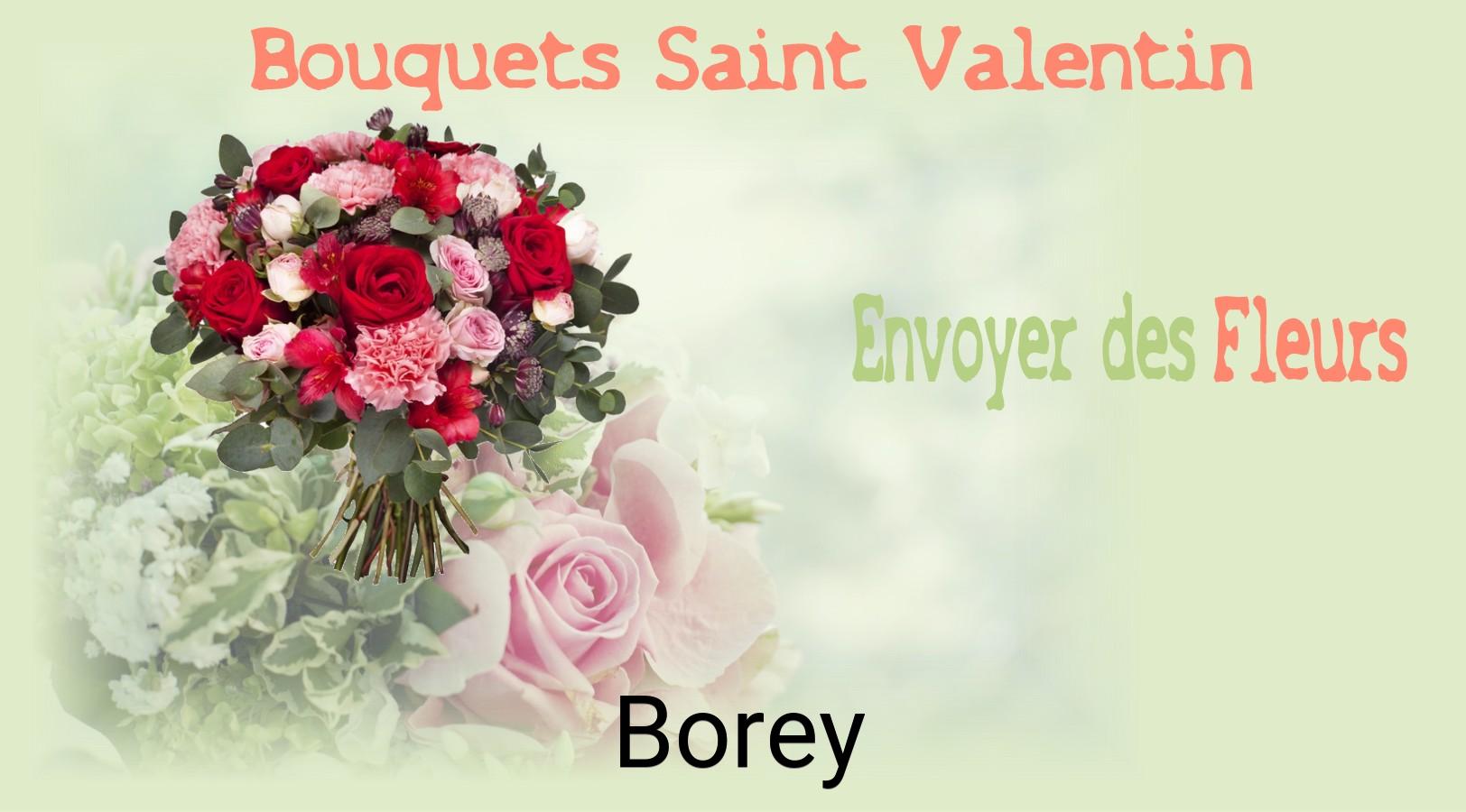 Roses de Saint-Valentin livrées à Borey